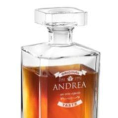 Murrano Decanter per Whisky in Vetro Incisione Personalizzata Anniversario Caraffa in Vetro da 700 ml Idea Regalo per la Coppia 
